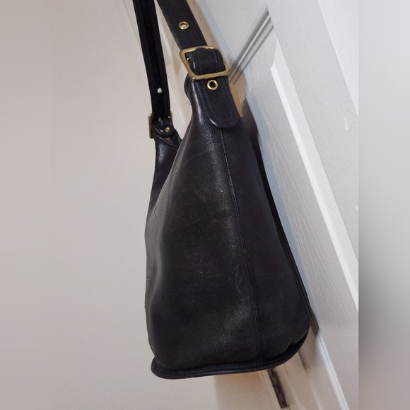 Coach duffle sac vintage made in late 80’s husband smokes - Picture 9 of 15